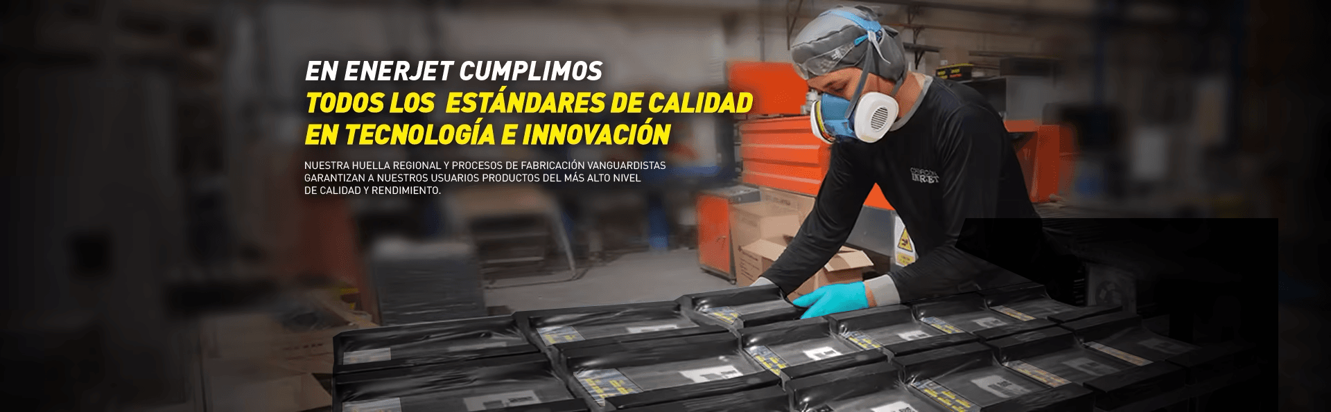 En Enerjet cumplimos todos los estándares de calidad