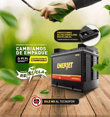 LA BATERÍA MÁS ECOAMIGABLE 