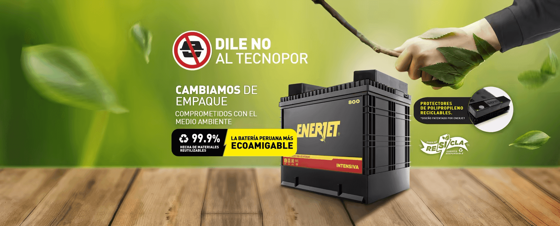 LA BATERÍA MÁS ECOAMIGABLE 